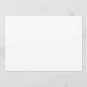 Moderne Luxus-Hochzeitspersonalisierung Programm (Rückseite)