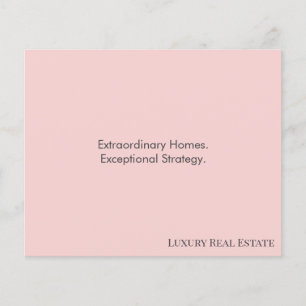 Moderne Luxus-Immobilien-Postkarte Maßgeschneide Flyer