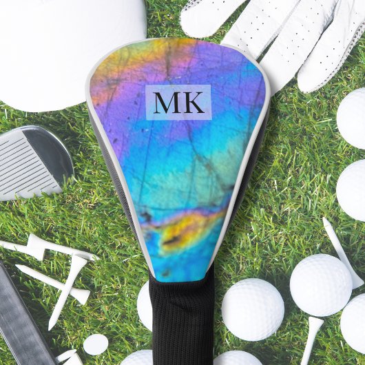 Moderne Luxus-Initialen-Monogramm Golf Headcover