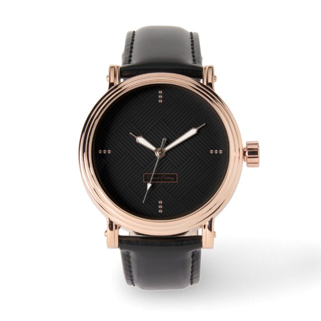 Moderne Luxus-Musterüberwachung Armbanduhr (Vorderseite)