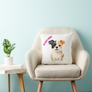 Moderne Luxus-Pflegesammlung für Hunde personalisi Kissen