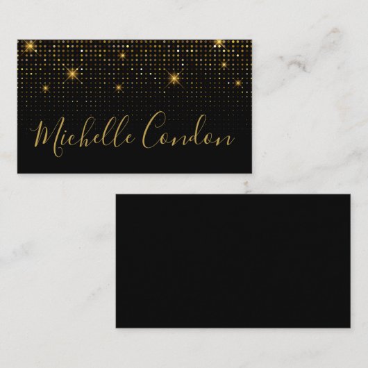 Moderne Luxus-Visitenkarte Visitenkarte (Vorne/Hinten)