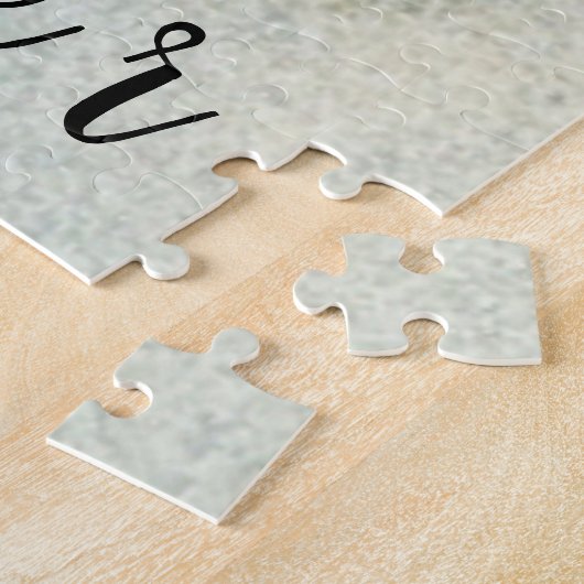 Moderne Macro Aquarell Grüne Kaktus Puzzle (Seite)