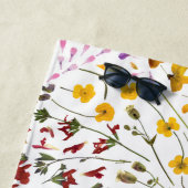 Moderne mädchenhafte, farbenfrohe Erstmarineblau Strandtuch (Beispiel)