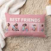 Moderne, mädchenhafte Multi-Foto-Skripte trendige Lendenkissen (Decke)