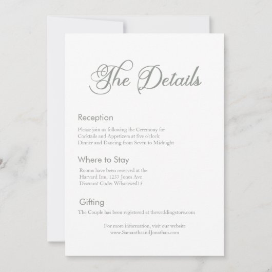 Moderne Magengrüne Kalligraphie oder weiße Details Einladung (Vorderseite)