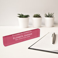 Moderne Magenta Beruflich Business Führungskraft