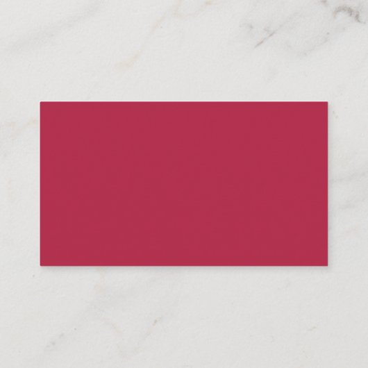 Moderne Magenta Red Gold Hochzeitskarte Begleitkarte (Rückseite)