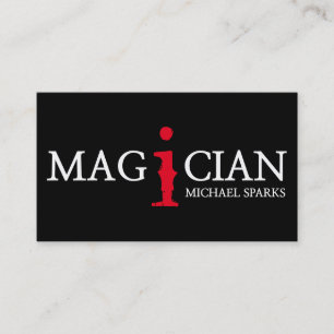 Moderne Magician Card Poker Unterhaltung Visitenkarte