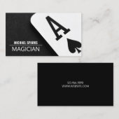Moderne Magician Card Poker Unterhaltung Visitenkarte (Vorne/Hinten)