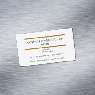 Moderne Magnetkarten Magnetische Visitenkarte