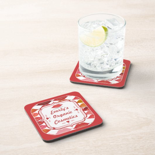 Moderne Make-up-Boutique Untersetzer (Rechte Seite)