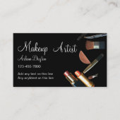 Moderne Makeup Artist Businesscards Visitenkarte (Vorderseite)