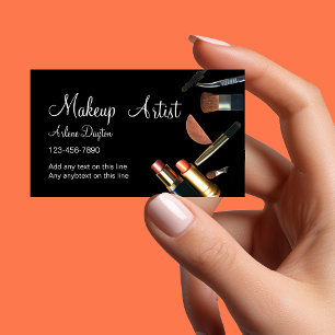 Moderne Makeup Artist Businesscards Visitenkarte