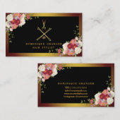 Moderne Makeup Artist & Hair Stilvoll Visitenkarte (Vorne/Hinten)