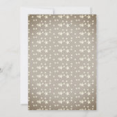 MODERNE MALE GRAD GRAY STARS | SCHULATIONSPARTEI EINLADUNG (Rückseite)