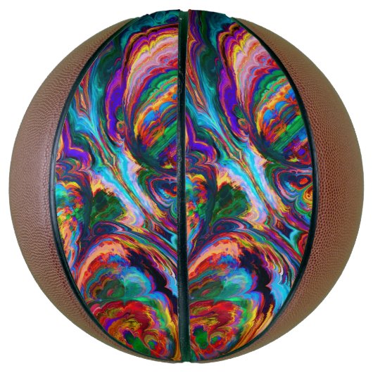 Moderne Malerei Basketball (Vertikal)