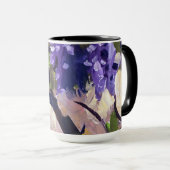 Moderne Malerei blühende Wisteria Tasse (VorderseiteRechts)