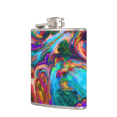 Moderne Malerei Flachmann (Links)