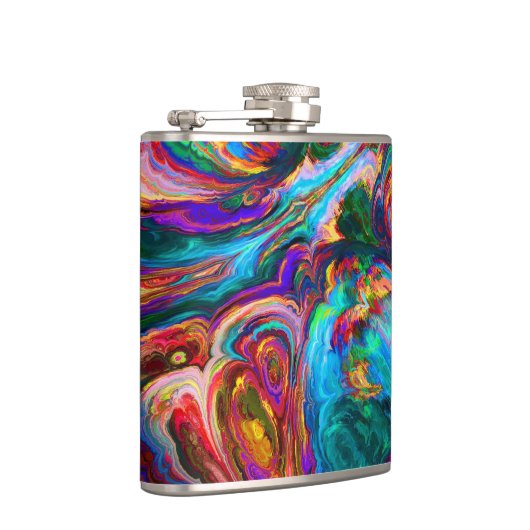 Moderne Malerei Flachmann (Rechts)