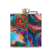 Moderne Malerei Flachmann (Rückseite)