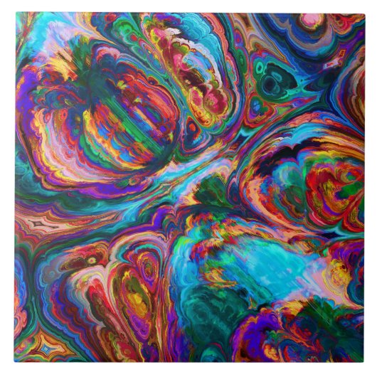 Moderne Malerei Fliese (Vorderseite)