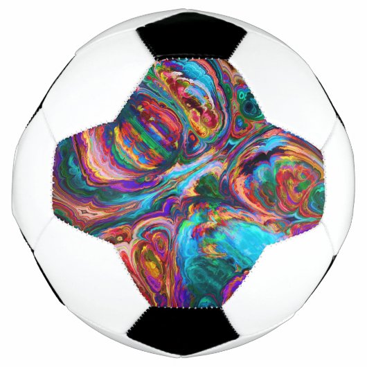 Moderne Malerei Fußball (Vorderseite)