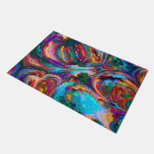 Moderne Malerei Fußmatte (Schrägansicht)