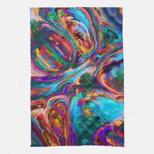 Moderne Malerei Geschirrtuch (Vertikal)