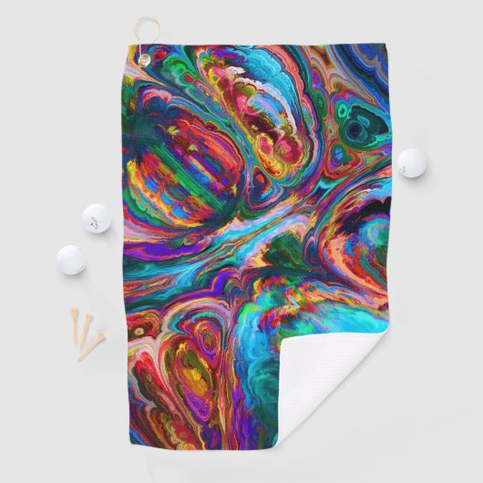 Moderne Malerei Golfhandtuch (Insitu)