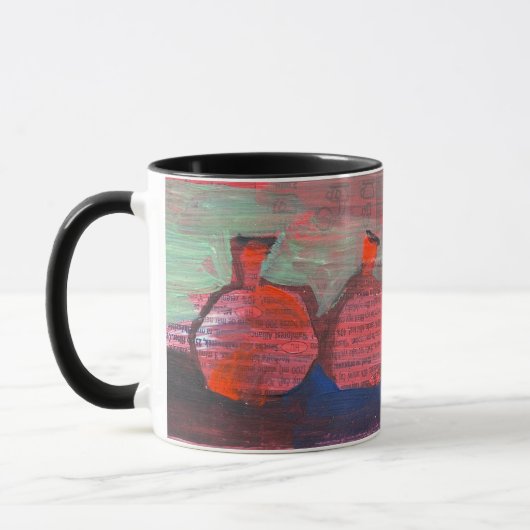 Moderne Malerei, Granatapfel Tasse (Links)