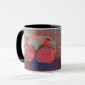 Moderne Malerei, Granatapfel Tasse (Vorderseite Links)