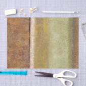 Moderne Malerei in den Erdtönen durch Normannen Seidenpapier (Handwerk)