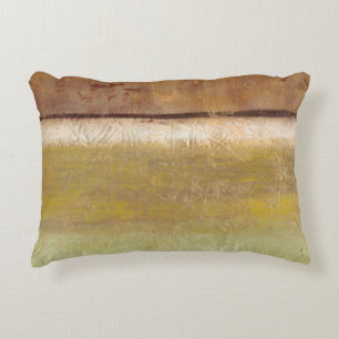 Moderne Malerei in den Erdtönen durch Normannen Zierkissen