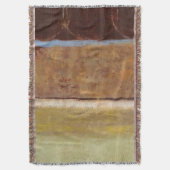 Moderne Malerei in Earth Tones von Norman Wyatt Decke (Vorderseite Vertikal)