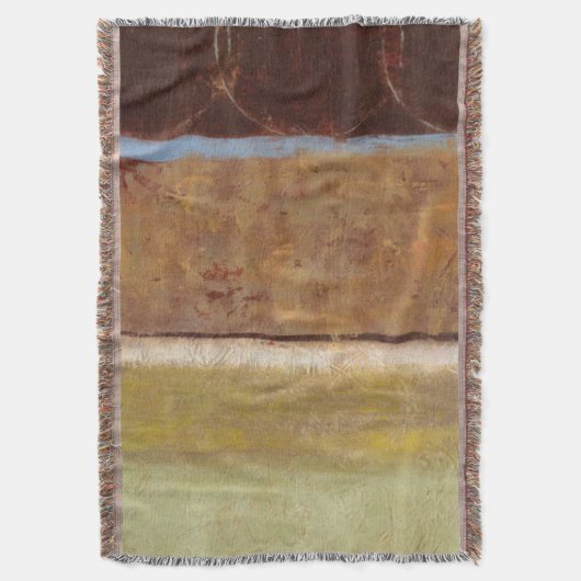 Moderne Malerei in Earth Tones von Norman Wyatt Decke (Vorderseite Vertikal)