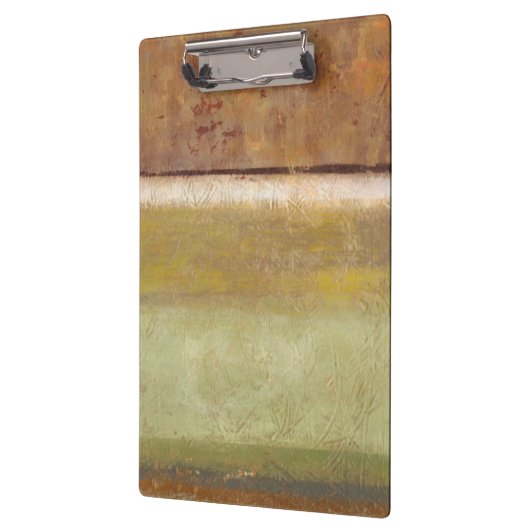 Moderne Malerei in Earth Tones von Norman Wyatt Klemmbrett (Links)