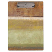 Moderne Malerei in Earth Tones von Norman Wyatt Klemmbrett (Vorderseite)