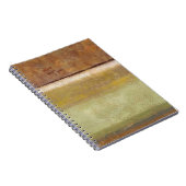 Moderne Malerei in Earth Tones von Norman Wyatt Notizblock (Rechte Seite)