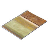Moderne Malerei in Earth Tones von Norman Wyatt Notizblock (Linke Seite)