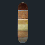 Moderne Malerei in Earth Tones von Norman Wyatt Skateboard<br><div class="desc">Gesunde Erdtöne durchdringen dieses moderne Gemälde von Norman Wyatt. Die Farben des Stückes vermischen sich wunderbar und würden in jedem Raum Ihrer Zuhause großartig aussehen. Es wäre auch ein phantastisches Geschenk!</div>