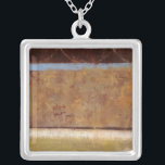 Moderne Malerei in Earth Tones von Norman Wyatt Versilberte Kette<br><div class="desc">Gesunde Erdtöne durchdringen dieses moderne Gemälde von Norman Wyatt. Die Farben des Stückes vermischen sich wunderbar und würden in jedem Raum Ihrer Zuhause großartig aussehen. Es wäre auch ein phantastisches Geschenk!</div>