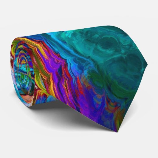Moderne Malerei Krawatte (Gerollt)