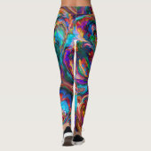 Moderne Malerei Leggings (Rückseite)