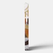 Moderne Malerei mit kreisförmigen Mustern Case-Mate iPhone Hülle (Rückseite / Links)