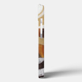 Moderne Malerei mit kreisförmigen Mustern Case-Mate iPhone Hülle (Rückseite / Links)