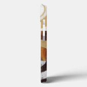 Moderne Malerei mit kreisförmigen Mustern Case-Mate iPhone Hülle (Rückseite / Links)