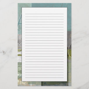 Moderne Malerei mit sortierten Buchstaben Briefpapier