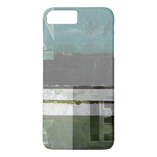 Moderne Malerei mit versammelten Buchstaben Case-Mate iPhone Hülle (Rückseite)