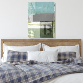 Moderne Malerei mit versammelten Buchstaben Leinwanddruck (Insitu (Schlafzimmer))